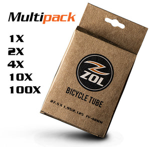 Zol Mountain Bike Bicycle Inner Tube 27.5"x1.95/2.125 PRESTA Valve48mm