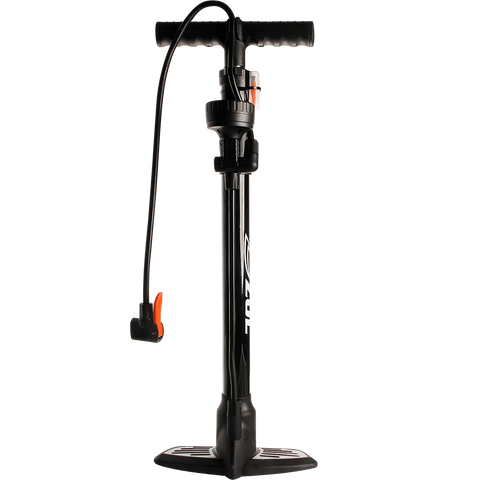 Zol Bike Pump High Pressure Bicycle Floor Pump Up to 160PSI/11BAR with Gauge and Smart Head